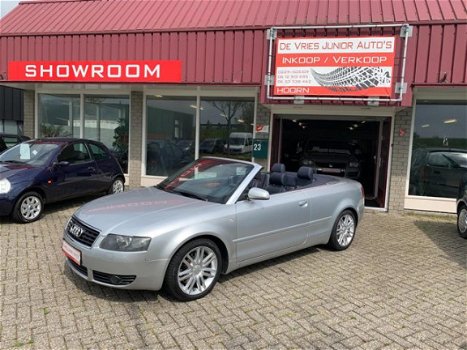 Audi A4 Cabriolet - 3.0 V6 AUTOMAAT, nwe elec kap en apk tot april 2020 - 1