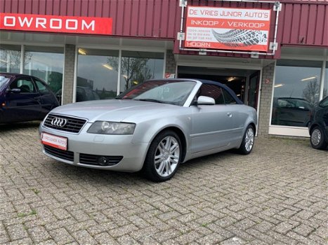 Audi A4 Cabriolet - 3.0 V6 AUTOMAAT, nwe elec kap en apk tot april 2020 - 1