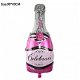 folieballonnen xl Champagne Fles 108 cm Ballon - 6 - Thumbnail