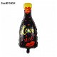 folieballonnen xl Champagne Fles 108 cm Ballon - 7 - Thumbnail