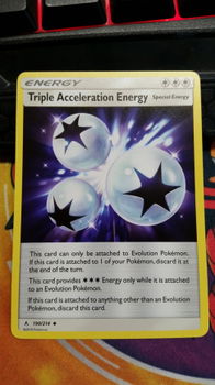 Triple Acceleration Energy 190/214 sm Unbroken Bonds - 1