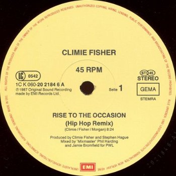 Maxi single Climie Fisher - 1