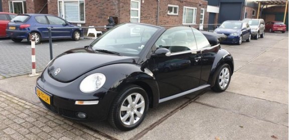 Volkswagen New Beetle Cabriolet - 1.8-20V T Highline Turbo 150pk 72000km NAP - 1