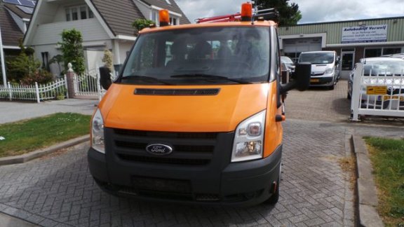 Ford Transit - 260S 2.2 TDCI 85kw/116pk Dubbel cabine Kraan - 1