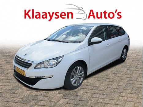 Peugeot 308 SW - 1.6 BlueHDI Blue Lease 1e eigenaar dealer NL auto navigatie - 1