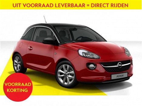 Opel ADAM - 1.0 Turbo Jam Fav. Registratiekorting 2999, - 1