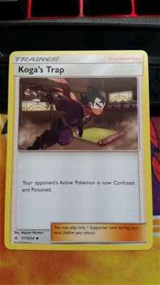 Koga's Trap  177/214 sm Unbroken Bonds