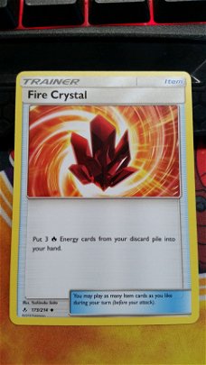 Fire Crystal  173/214 sm Unbroken Bonds