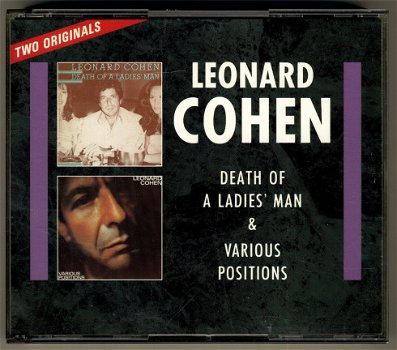 Leonard Cohen - Death Of A Ladies Man + Various Positions 2 CD's - 1