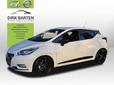 Nissan Micra - 1.0 IG-T N-Sport | Leder Alcanthara | Navigatie | Carbon spiegel - 1