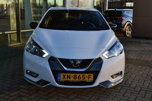 Nissan Micra - 1.0 IG-T N-Sport | Leder Alcanthara | Navigatie | Carbon spiegel - 1