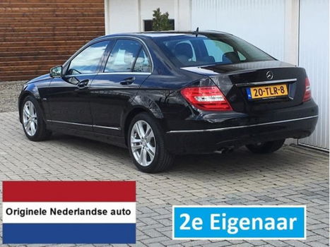 Mercedes-Benz C-klasse - 180 Avantgarde C180 CGI 156pk LEDER-PDC-CLIMA-NAVI - 1