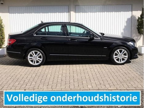 Mercedes-Benz C-klasse - 180 Avantgarde C180 CGI 156pk LEDER-PDC-CLIMA-NAVI - 1