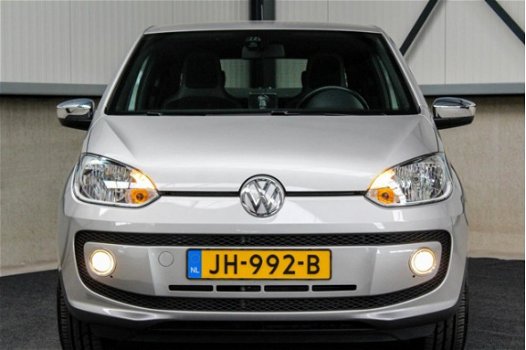 Volkswagen Up! - 1.0 high up BlueMotion 60pk✅ 2e Eig|NL|DLR|Navigatie|BT|Airco|16inch|Fender|PDC|Ele - 1