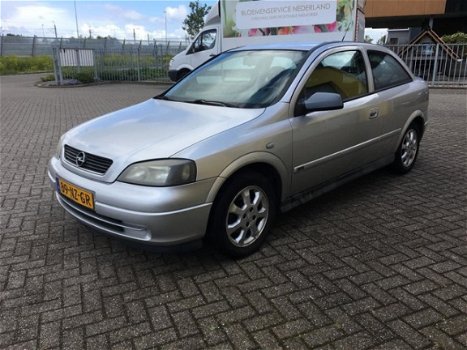 Opel Astra - 1.6-16V Njoy 2004 Zilvermetalic Airco Elek.ramen - 1