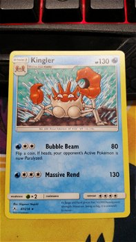 Kingler 47/214 Rare sm Unbroken Bonds - 1