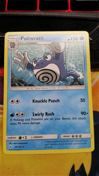 Poliwrath 39/214 Rare sm Unbroken Bonds - 1