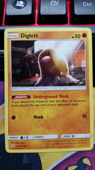 Diglett 85/214 sm Unbroken Bonds - 1