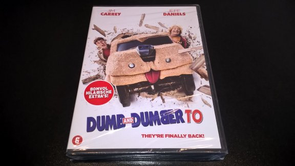 Dumb and dumber to dvd met jim carrey nieuw en geseald - nr. 1