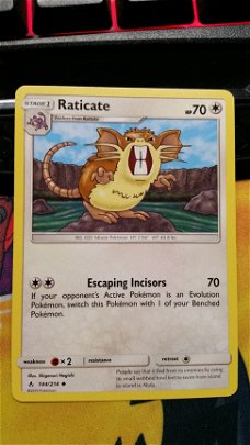 Raticate  144/214 sm Unbroken Bonds