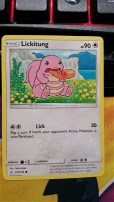 Lickitung  152/214 sm Unbroken Bonds