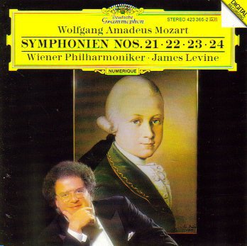 James Levine - Wolfgang Amadeus Mozart, James Levine (2), Wiener Philharmoniker ‎– Symphonien Nos. - 1