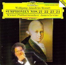 James Levine  -  Wolfgang Amadeus Mozart, James Levine (2), Wiener Philharmoniker ‎– Symphonien Nos.