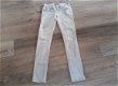 Mooie lichtblauwe stretch skinny spijkerbroek R REALS mt S/M - 1 - Thumbnail