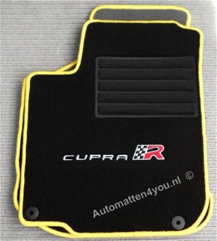 Automatten Voor uw Seat Cupra met logo - 1