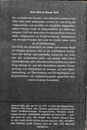 Heinrich Böll: Und sagte kein einziges Wort - Afbeelding 2