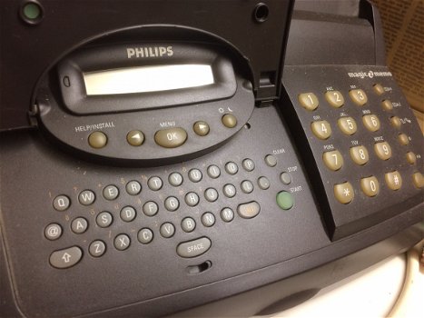 Goedwerkend Philips Fax met telefoon - 2