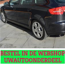 Audi A3 8p Sportback Sideskirt Diffuser Tdi Fsi Tsi S3 Rs3