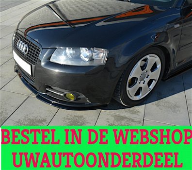 Audi A3 8p Sportback Voorspoiler Spoiler Splitter Dsg S3 Tsi - 4