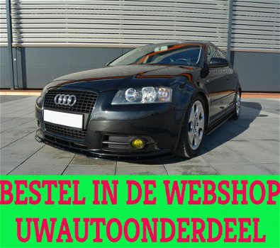 Audi A3 8p Sportback Voorspoiler Spoiler Splitter Dsg S3 Tsi - 5