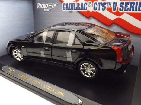 1:18 Ricko Cadillac CTS V series 2004 zwart - 3