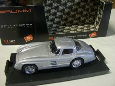 1:43 Brumm R187 Mercedes 300 SLR 1955 silver