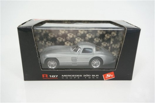 1:43 Brumm R187 Mercedes 300 SLR 1955 silver - 1