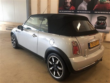 Mini Mini Cabrio - 1.6 Cooper Sidewalk - van 1e Eigenaar - 1