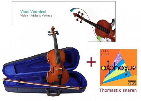 Viool Voordeel set - Comfort met Thomastik snaren - 1