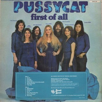 LP -Pussycat First of All - 2