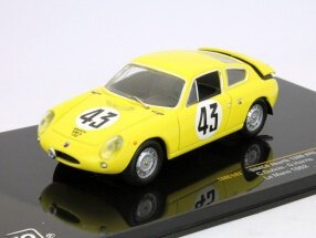 1:43 IXO Simca Abarth 1300 #43 24h LM 1962 LMC147 Le Mans C.Dubois-G.Harris geel - 1