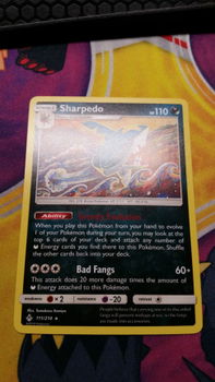 Sharpedo 111/214 Rare sm Unbroken Bonds nm - 1