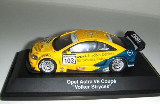 1:43 Schuco Opel Astra V8 Coupe DTM Nürburgring 2002 #103 - 2
