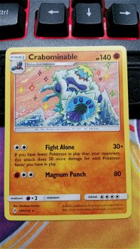Crabominable 105/214 Rare sm Unbroken Bonds - 1