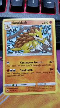 Sandslash 84/214 Rare sm Unbroken Bonds - 1