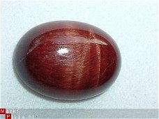 #73/9 Cabochon RODE Tijgeroog Red Tiger eye