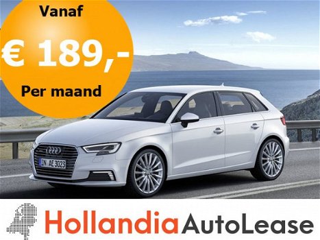 Audi A3 Sportback - 10x direct leverbaar v.a. 189, - per maand - 1