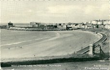 Engeland West strand and Promenade, Portrush 1964