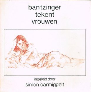 Cees Bantzinger tekent vrouwen. - 1