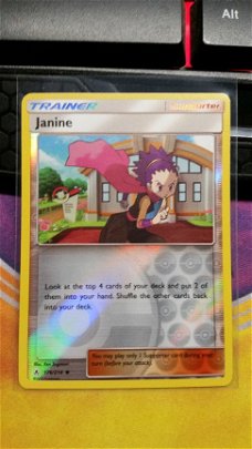 Janine  176/214 (reverse) sm Unbroken Bonds